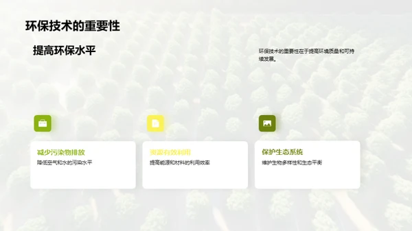 环保科技：共筑绿色未来