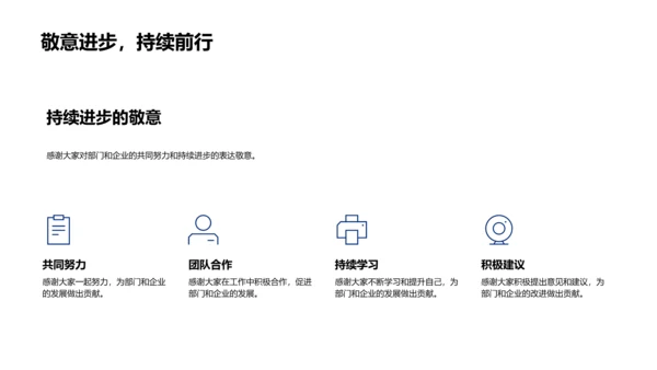 人资月度工作总结PPT模板