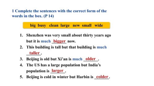 Unit 3 Language practice (1)-教学课件