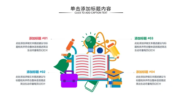 少儿英语培训儿童教学教育培训PPT模板