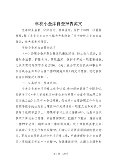 学校小金库自查报告范文 (2).docx