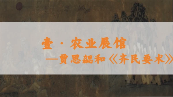 第20课 魏晋南北朝的科技与文化 课件