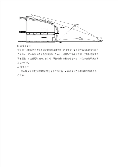 金属屋面施工技术方案