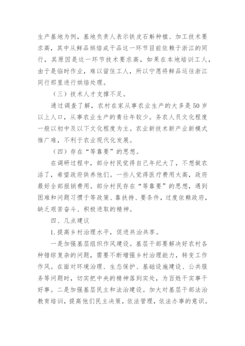 2022年实施乡村振兴战略研究论文报告.docx