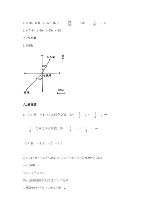 小升初数学期末测试卷（原创题）.docx