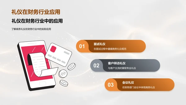 财务行业商务礼仪培训PPT模板