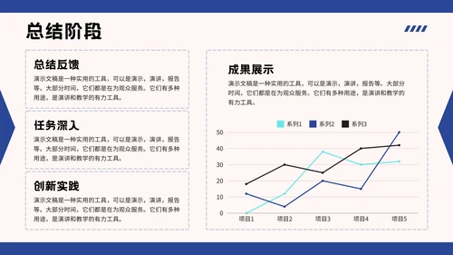 大学生社会实践报告教育培训通用PPT模板
