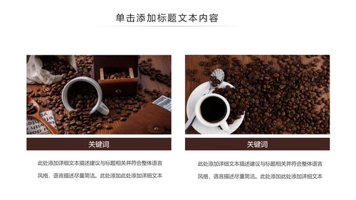 西餐厅咖啡产品介绍下午茶咖啡厅PPT模板