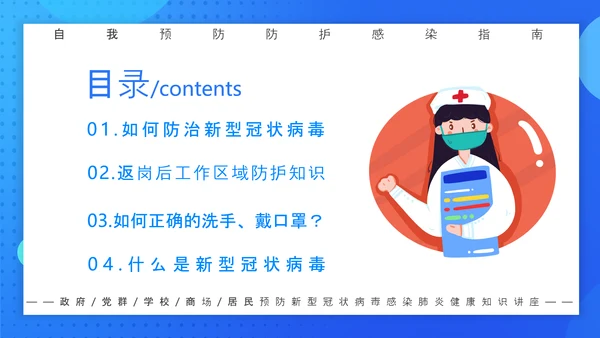 预防新冠病毒工作指南PPT课件