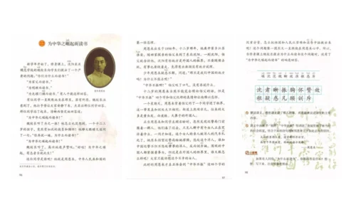 统编版语文四年级上册 语文第七单元期末复习   课件