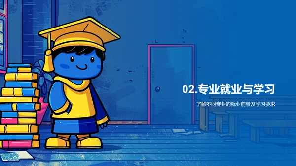 升学专业选择报告PPT模板