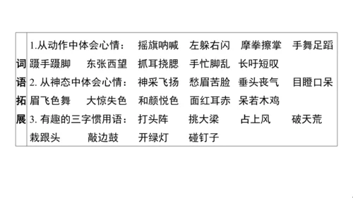 统编版语文四年级上册第五 六单元核心知识梳理课件