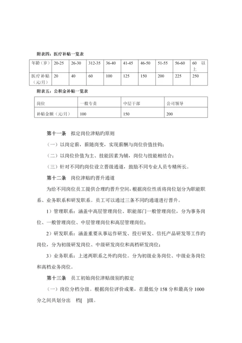 公司薪酬设计专题方案.docx