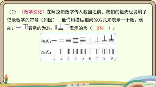 人教版数学四年级上册1.7 数的产生和十进制计数法课件(共24张PPT)