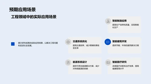 工学开题答辩报告PPT模板