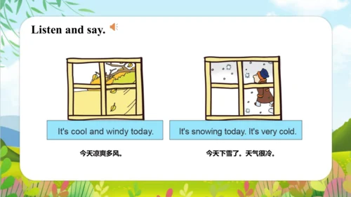 Module 7 Unit 2 It's warm today 课件(共47张PPT)