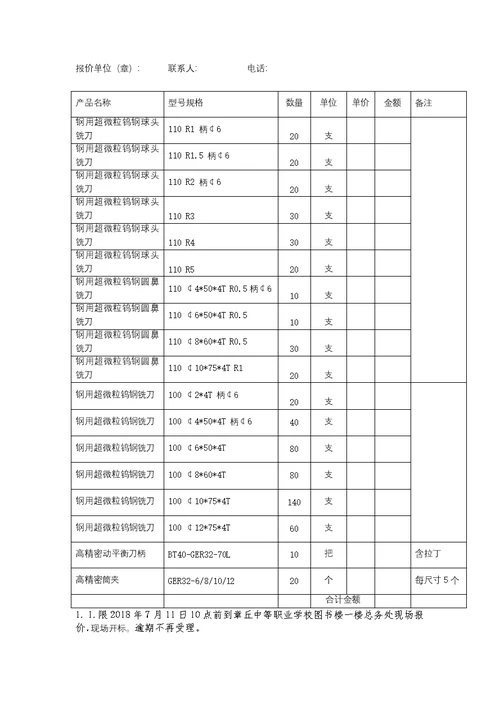 教体局及下属学校采购询价公告（供应信息）