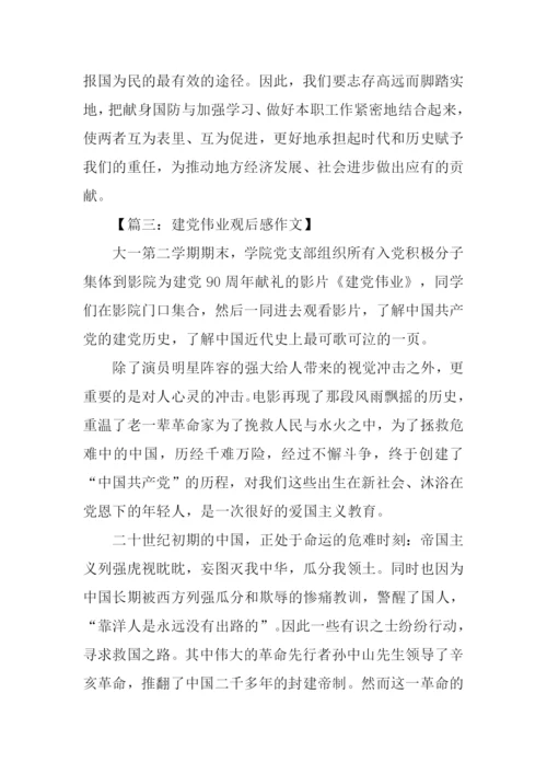 建党伟业观后感-1.docx