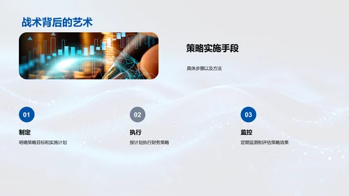 财务策略述职报告PPT模板