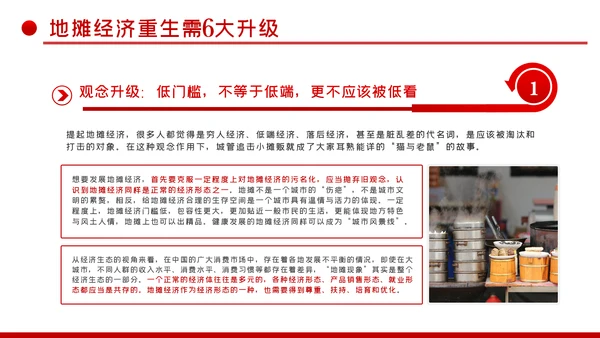 详细解读地摊经济发展情况与趋势PPT模板