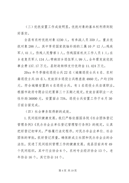 县民政工作会议讲话 (2).docx