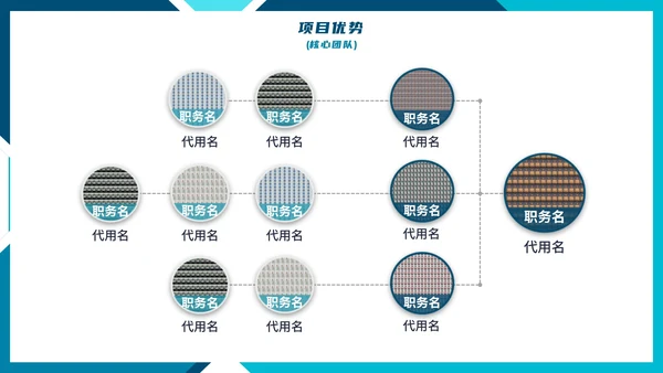 商务几何蓝色实景项目招商引资计划书PPT模板