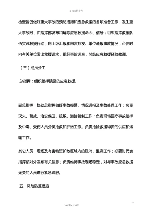 环保作文之医院环保应急预案范文.docx