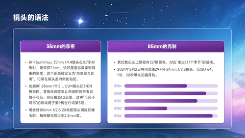 紫色创意风七夕文化月下告白余生多指教PPT模板