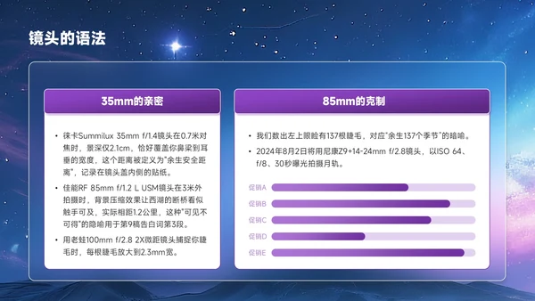 紫色创意风七夕文化月下告白余生多指教PPT模板