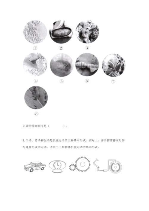 教科版科学三年级下册期末测试卷附参考答案（研优卷）.docx