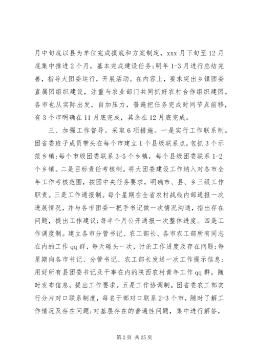 乡镇大团委建设自查报告范文一：.docx