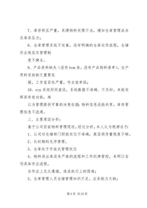 仓库部整改方案.docx