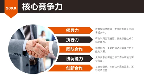 企业岗位竞聘述职报告通用PPT模板