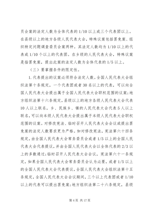 人大代表议案怎样写好.docx