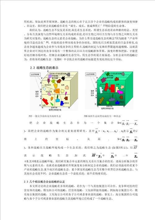 企业战略生态含义与结构