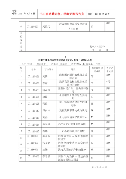 河北广播电视大学毕业设计(论文.docx