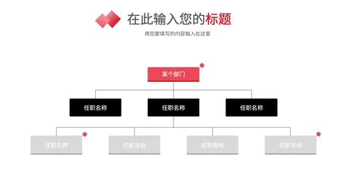 简约风职场通用并列关系PPT模板