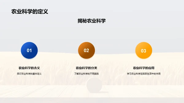 农业科学与植物生物学