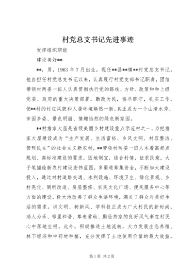 村党总支书记先进事迹 (3).docx