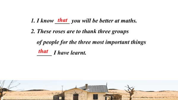 Module 8 My  future  life Unit 3 Language in use  