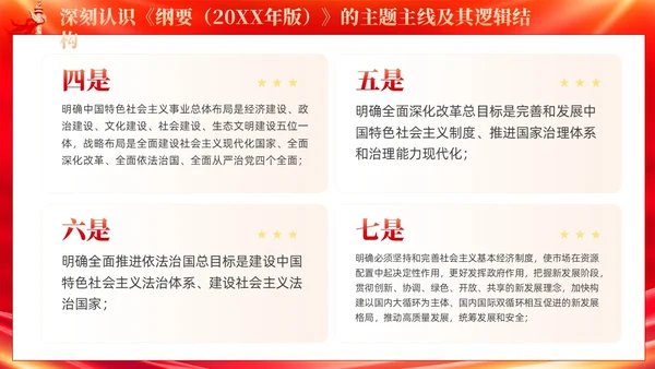 红色党建深刻领悟党的创新理论科学体系与逻辑结构主题教育课件PPT