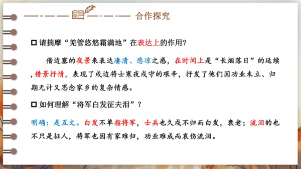 12 词四首——渔家傲·秋思 课件(共29张PPT) 2024-2025学年语文部编版九年级下册