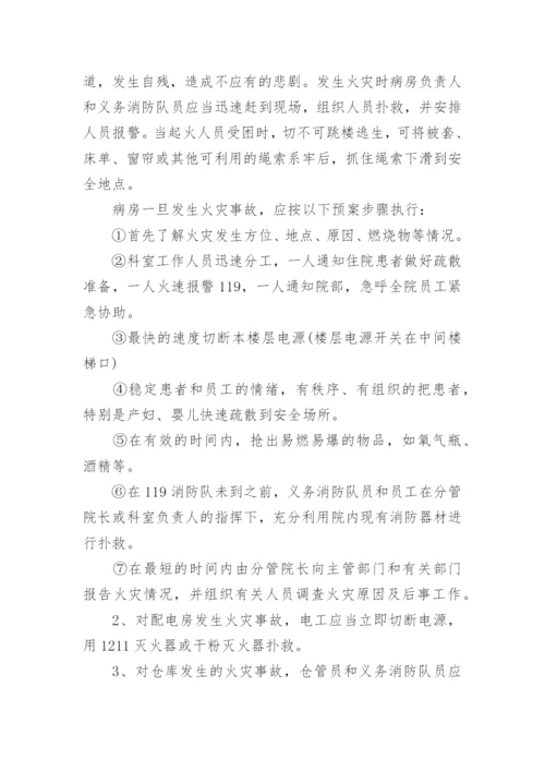 医院消防应急预案.docx