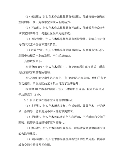 街头艺术与城市空间的再造