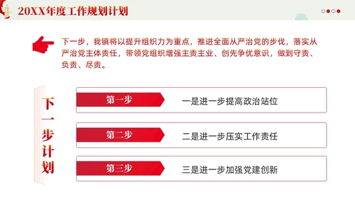 水墨基层党支部党委党建工作总结PPT