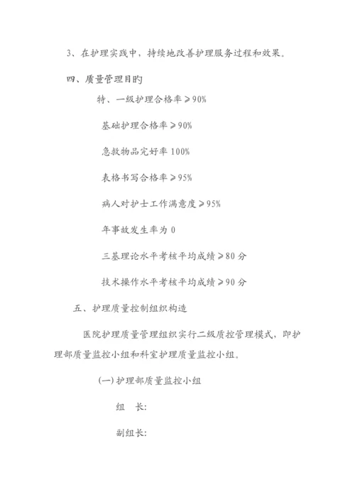 护理质量管理及持续改进方案.docx