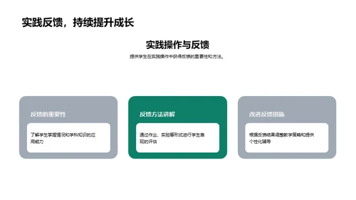 深化学科知识掌握