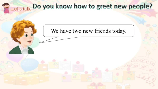 unit 1Meeting new people part A Let's talk 课件(共25张