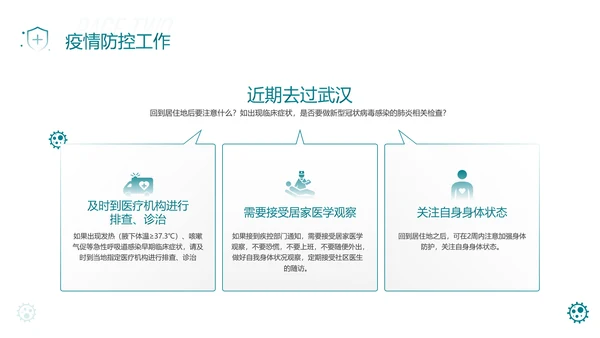 防控新型冠状病毒感染PPT模板