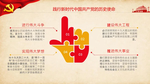 不忘初心牢记使命教育活动党委党课PPT